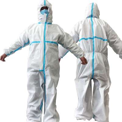 CE FDA Certificated Non-woven Safety Protective Clothing Isolation Clothing