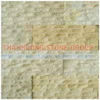 Yellow Stone Chiseled Tile