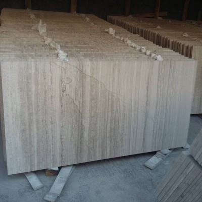 New material White wooden marble polished marble good price