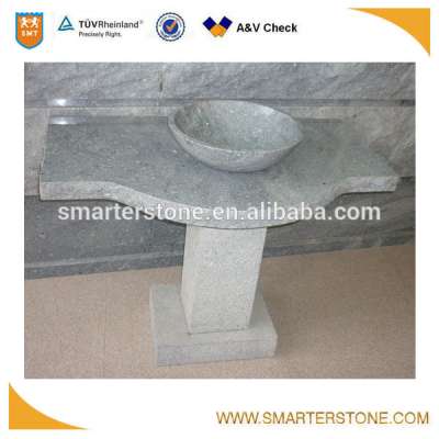 China grey granite wash basin counter tops